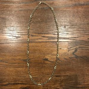 New J. Crew Long Chain Necklace